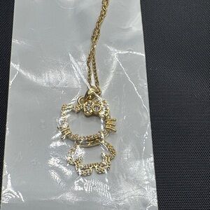 Hello Kitty Gold and Silver Necklace